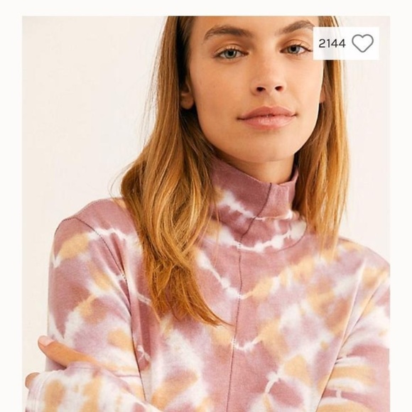 Free People Tops - Free People WE THE FREE Psychedelic Tie-Dye Top